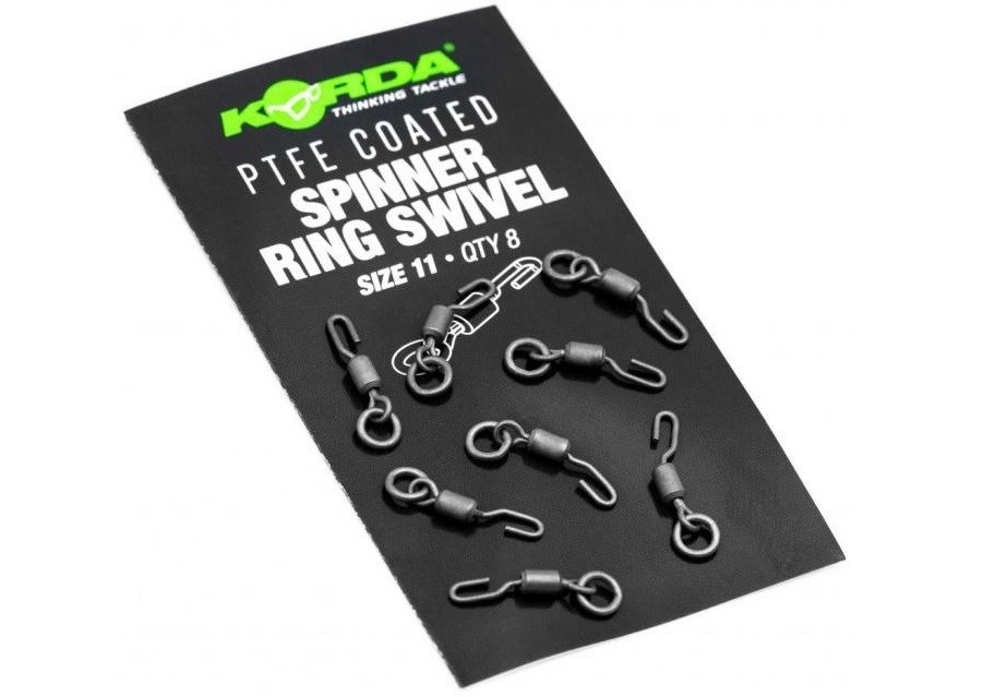 Obratlík PTFE Spinner Ring Swivel veľ.11 8ks / Bižutéria / obratlíky, klipy, prevleky